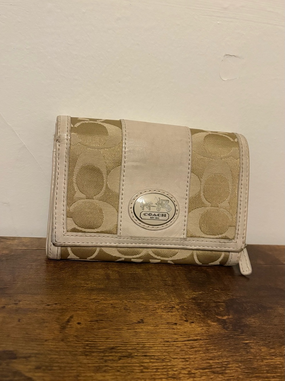 Coach Vintage Trifold Wallet